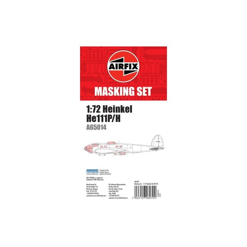 AX65014 - 1/72 MASKING SET - HEINKEL HE111 (PLASTIC KIT)