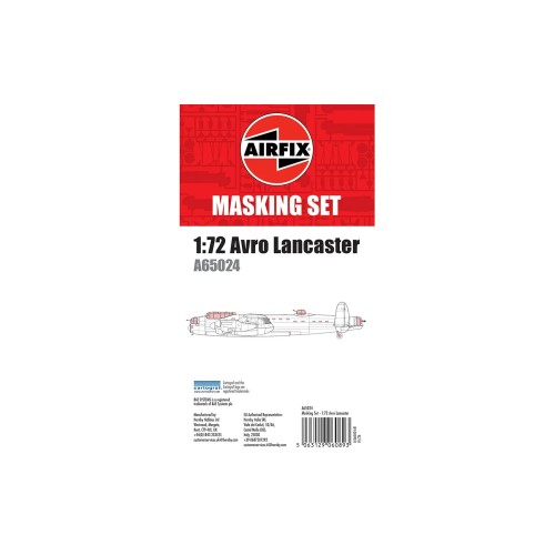 AX65024 - 1/72 MASKING SET - AVRO LANCASTER (PLASTIC KIT)