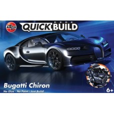 AXJ6025 - QUICKBUILD BUGATTI CHIRON - BLACK (PLASTIC KIT)