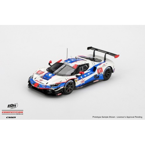 BBRCS021 - 1/43 FERRARI 296 GT3 NO.81 DRAGONSPEED 2025 IMSA WATKINS GLEN