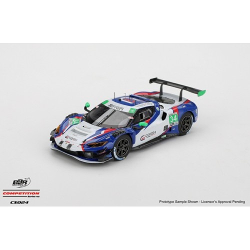 BBRCS024 - 1/43 FERRARI 296 GT3 NO.34 CONQUEST RACING 2025 IMSA DAYTONA 24 HRS
