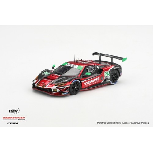 BBRCS028 - 1/43 FERRARI 296 GT3 NO.023 TRIARSI COMPETIZIONE 2025 IMSA PETIT LE MANS