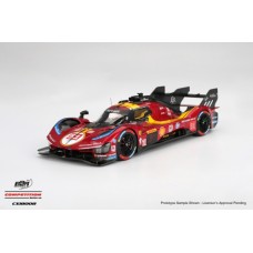 BBRCS18008 - 1/18 FERRARI 499P NO.51 FERRARI AF CORSE 2025 WEC QATAR 1812KM 3RD PLACE