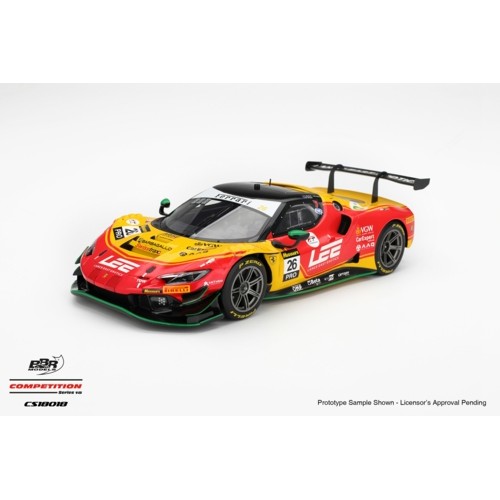BBRCS18018 - 1/18 FERRARI 296 GT3 NO.26 ARISE RACING 2025 BATHURST 12 HRS