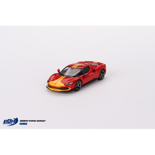 BBRFER64002 - 1/64 FERRARI 296 GTB ASSETTO FIORANO ROSSO CORSA