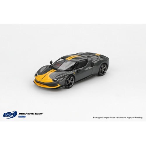 BBRFER64007 - 1/64 FERRARI 296 GTB ASSETTO FIORANO GRIGIO SCURO BBRFER64007 - 1/64 FERRARI 296 GTB ASSETTO FIORANO GRIGIO SCURO