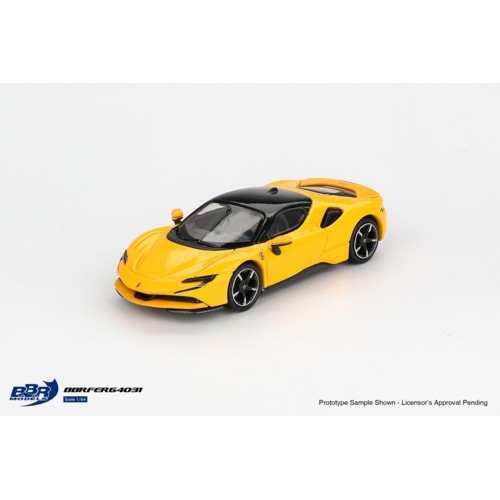 BBRFER64031 - 1/64 FERRARI SF90 GIALLO MODENA
