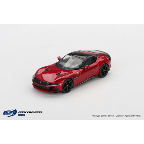 BBRFER64033 - 1/64 FERRARI 12 CILINDRI ROSSO IMOLA
