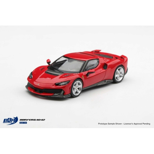BBRFER64042 - 1/64 FERRARI 296 SPECIALE ROSSO CORSA