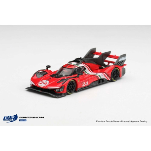BBRFER64044 - 1/64 FERRARI 499P MODIFICATA ROSSO CORSA