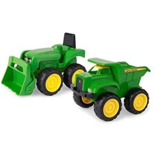 BF35874 - MINI SANDBOX TRACTOR AND DUMP TRUCK SET