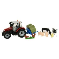 BF43205 - 1/32 MASSEY FERGUSON TRACTOR PLAY SET