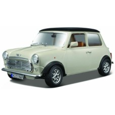 BG12036C - 1/18 MINI COOPER 1969 - CREAM/BLACK