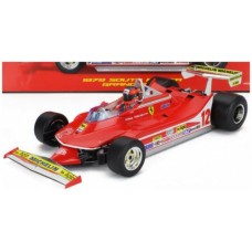 BG16814-1810 - 1/18 FERRARI F1 312T4 NO.12 WINNER SOUTH AFRICA GP KYALAMI WITH DRIVER 1979 GILLES VILLENEUVE