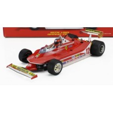 BG16814-1813 - 1/18 FERRARI F1 312T4 SHORT TAIL NO.11 WINNER MONACO GP JODY SCHECKTER W/DRIVER 1979