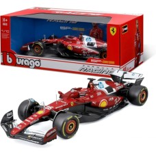 BG16816L - 1/18 FERRARI F1 SF-25 TEAM SCUDERIA FERRARI NO.16 CHARLES LECLERC - WITH HELMET