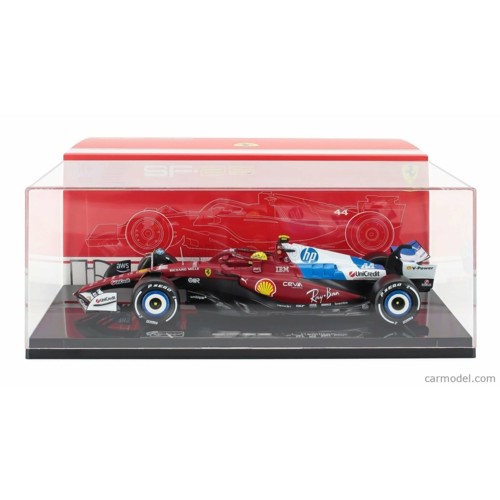 BG16822-L-MIA - 1/18 FERRARI F1 SF-25 SCUDERIA FERRARI HP NO.16 MIAMI GP 2025 CHARLES LECLERC W/SHOWCASE