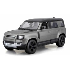 BG21101GY - 1/24 LAND ROVER DEFENDER 110 4 DOOR GREY/SILVER VERSION