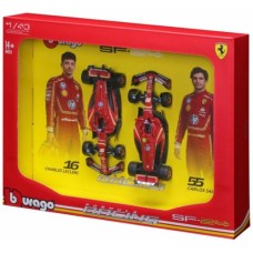 BG26853 - 1/43 FERRARI SF-25 2025 HAMILTON AND LECLERC TEAM TWO PACK