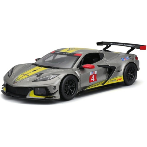 BG28024 - 1/24 CHEVROLET CORVETTE C8R NO.4 2020 GREY/YELLOW