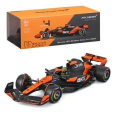 BG28033N - 1/24 MCLAREN MCL38 F1 2024 NORRIS WITH HELMET