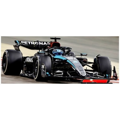 BG28063R - 1/24 MERCEDES BENZ AMG W15 NO.63 GEORGE RUSSELL 2024 W/HELMET