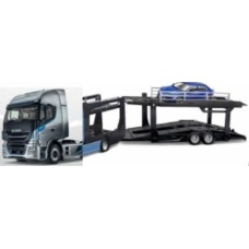 BG31475 - 1/43 IVECO S-WAY 570 MULTI CARRIER AND 1 CAR
