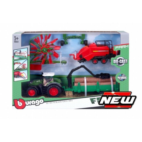 BG31668F - 10CM FENDT 1050 VARIO MOTORIZED W/WHIRL RAKE/ BALER LIFTER/TREE FORWARDER