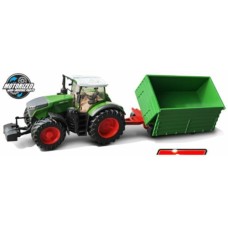 BG31692 - 10CM FENDT 1050 VARIO TRACTOR AND 2-AXLE TRAILER