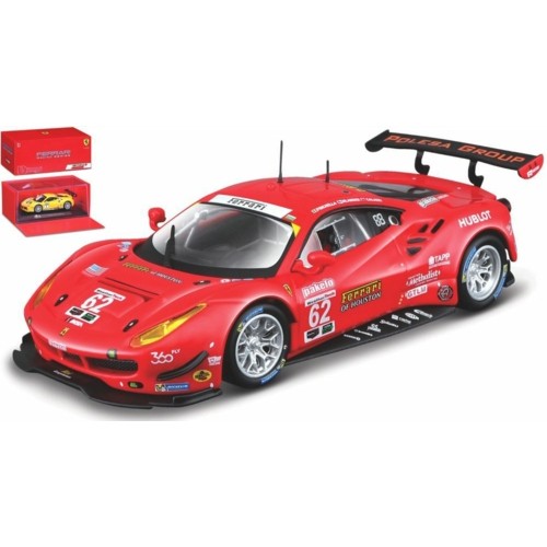 BG36301R - 1/43 FERRARI 488 GTE NO.62 2017