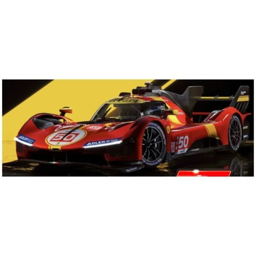 BG36318 - 1/43 FERRARI 499P 3.0L TURBO V6 NO.50 FUOCO NIELSEN/MOLINA 24H LE MANS 2025