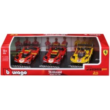BG36324 - 1/43 FERRARI 499P WINNER 24H LE MANS AF CORSE SET NO.83 2025/ NO.50 2024/ NO.51 2023