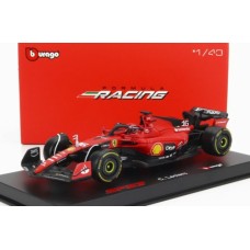 BG36835L - 1/43 FERRARI F1 NO.16 CHARLES LECLERC 2023 SEASON CAR W/HELMET AND CASE