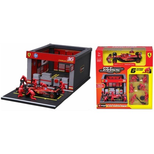 BG36865H - 1/43 FERRARI SF-25 2025 PIT PASS DIORAMA HAMILTON