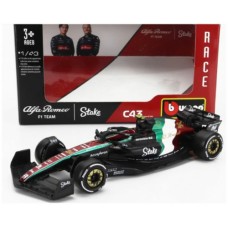 BG3808524 - 1/43 ALFA ROMEO F1 C43 TEAM STAKE NO.24 MONZA ITALY GP 2023 GUANYU ZHOU