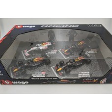 BG38092V - 1/43 RED BULL RACING F1 SET VERSTAPPEN RB19 NO.1 RB18 NO.1/RB16B NO.33 (WHITE LIVERY)/RB16B NO.33