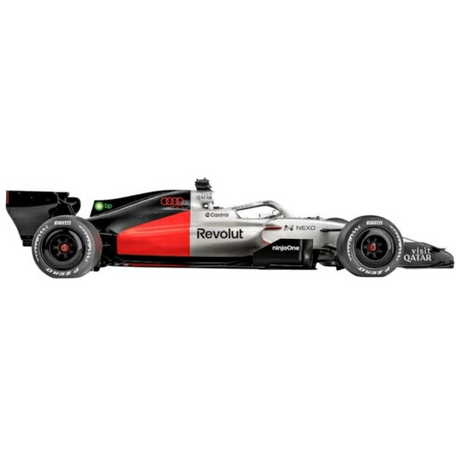 BG38242B - 1/43 AUDI F1 R26 2026 NO.5 GABRIEL BORTOLETO HARD CASE AND HELMET