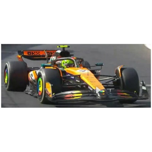 BG38249-MON-4 - 1/43 MCLAREN F1 MCL39 NO.4 WINNER MONACO GP 2025 LANDO NORRIS W/DRIVER AND CASE
