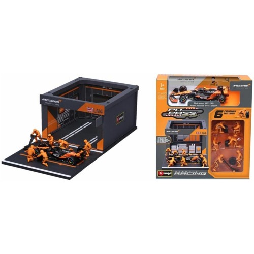 BG38457P - 1/43 MCLAREN MCL39 2025 PIT PASS DIORAMA PIASTRI