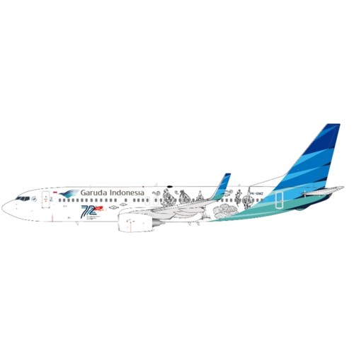 BT4007378001 - 1/400 BOEING 737-800 GARUDA INDONESIA PK-GMZ