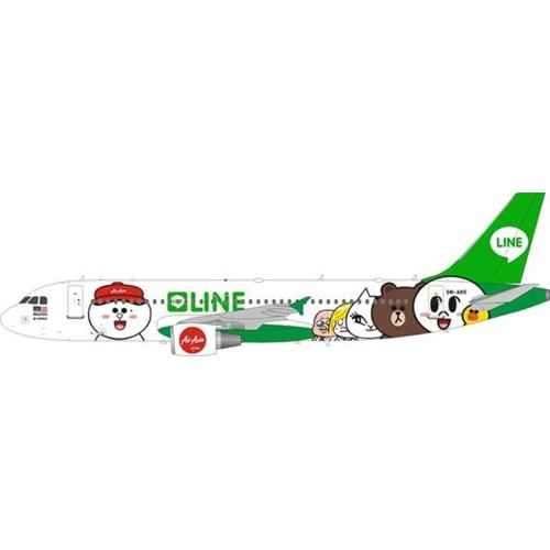 BT400A320001 - 1/400 A320-216 AIRASIA LINE LIVERY WITH STAND 9M-AHR
