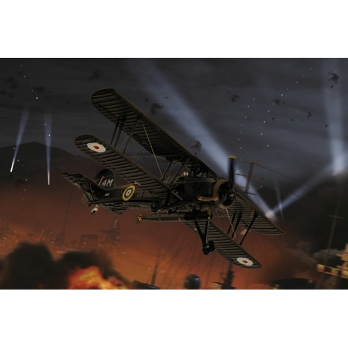 CA36312 - 1/72 FAIREY SWORDFISH MKI, P4154 / 4M,BATTLE OF TARANTO, NOVEMBER 1940