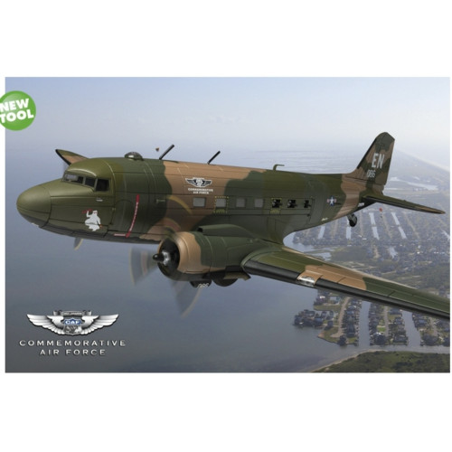 CA38212B - 1/72 DOUGLAS AC-47 GUNSHIP SPOOKY 086 COMMEMORATIVE AIR FORCE CA38212B - 1/72 DOUGLAS AC-47 GUNSHIP SPOOKY 086 COMMEMORATIVE AIR FORCE