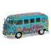CC02738 - 1/43 VOLKSWAGEN CAMPERVAN - PEACE LOVE AND FREEDOM