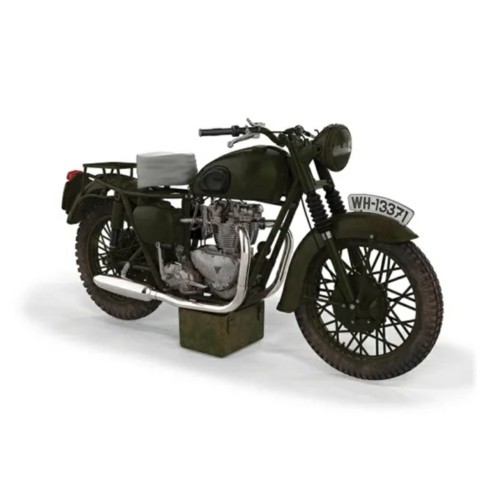 CC08501 - 1/12 THE GREAT ESCAPE - TRIUMPH TR6 TROPHY (WEATHERED)