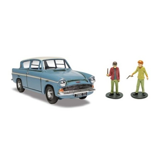 CC99725 - 1/43 HARRY POTTER MR WESLEY'S ENCHANTED FORD ANGLIA - HARRY POTTER AND THE CHAMBER OF SECRETS WITH FIGURES