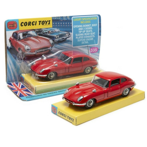 CD54321012 - 335 - 4.2 LITRE E-TYPE JAGUAR IN RED CD54321012 - 335 - 4.2 LITRE E-TYPE JAGUAR IN RED