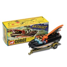 CD54321062 - CORGI TOYS 107 - 1/46 BAT BOAT WITH BATMAN AND ROBIN (REISSUE)