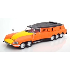 CMR137 - 1/18 CITROEN DS PLR BREAK MICHELIN MILLE PATTES ORANGE/YELLOW/BLACK