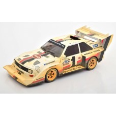 CMR190 - 1/18 AUDI SPORT QUATTRO S1 WINNER PIKES PEAK 1987 WALTER ROHRL DIRTY VERSION